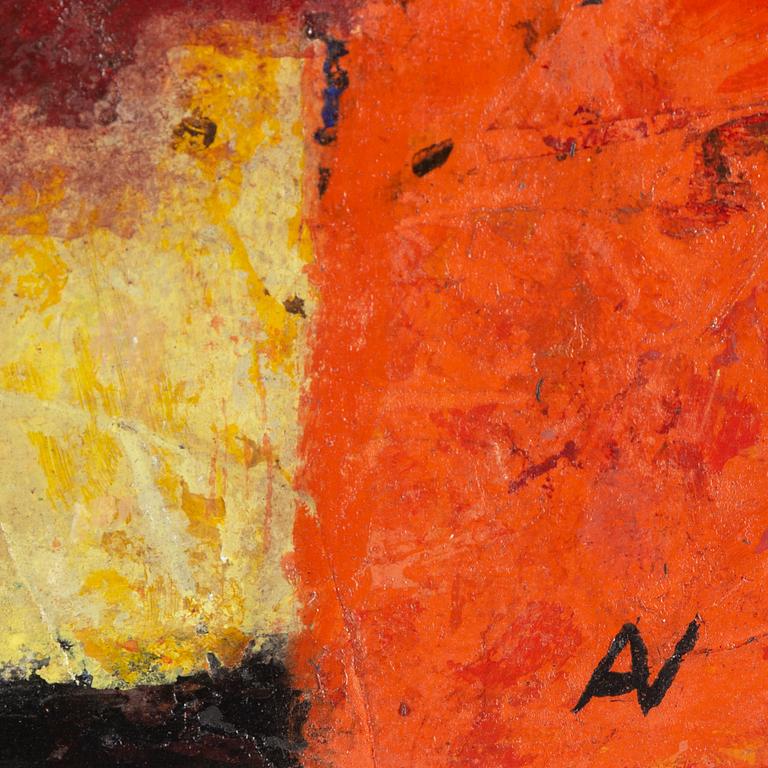 ANNE VILSBØLL, olja på duk, monogramsignerad AV.