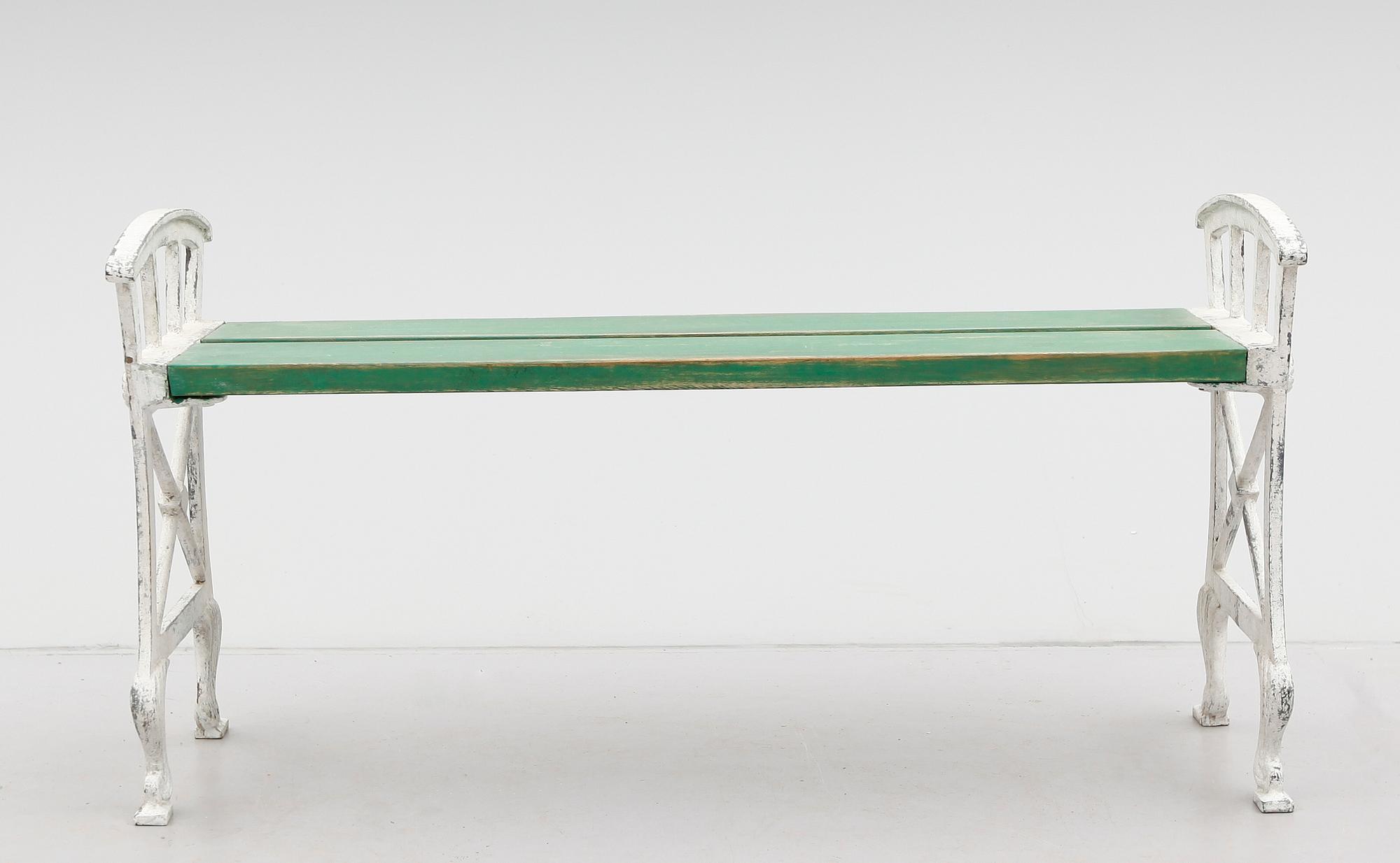 TRÄDGÅRDSBÄNK, Folke Bensow, Näfvekvarn.