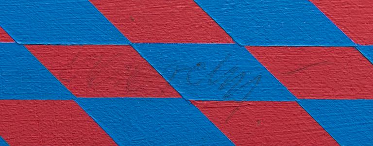 VICTOR VASARELY, "FELHOE".