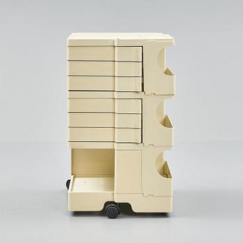 Joe Colombo, a creme coloured plastic chest of drawers, 'Boby', Padova, Italy, post 1968,