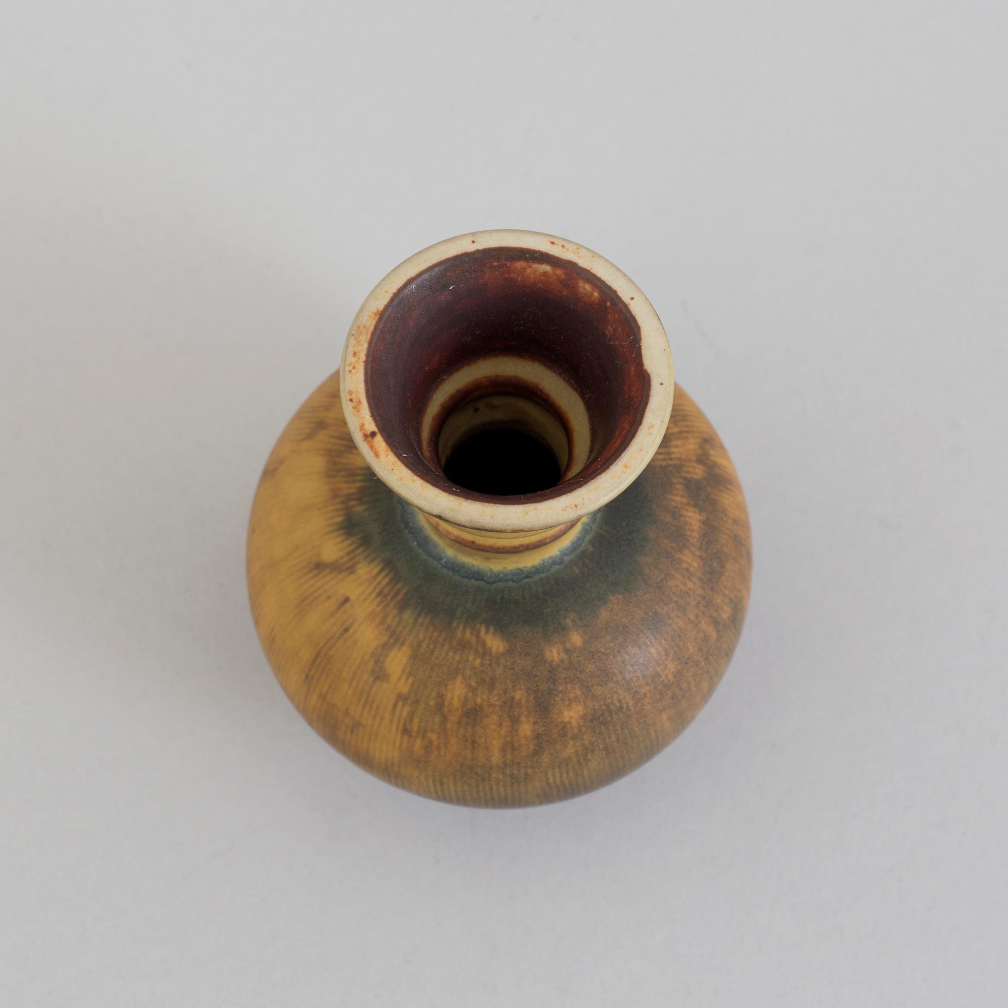 WILHELM KÅGE, a 'Farsta' stoneware vase from Gustavsberg studio.