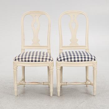 Twelve "Hallunda" chaira from IKEA's 18th century series, 1990's.