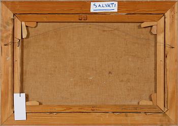 GIUSEPPE SALVATI, olja på duk, signerad.