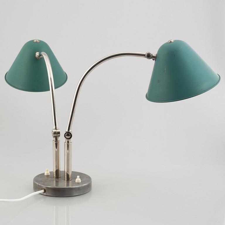 Boréns, bordslampa, modell "546", Borås, 1930-40-tal.