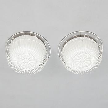 Lisa Johansson-Pape, a pair of mid-20th-century '1115 /71-115' ceiling lights for Stockmann Orno.