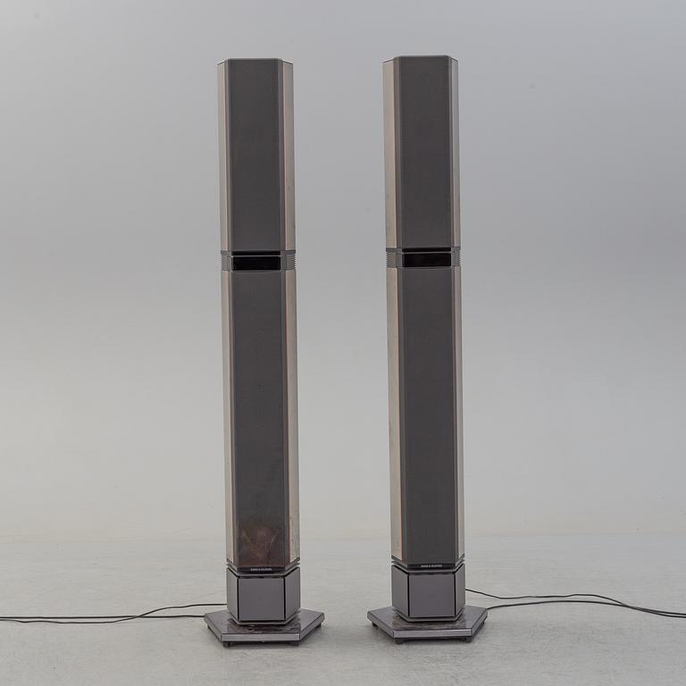 HÖGTALARE, ett par, Bang & Olufsen, Danmark, 1980-tal.