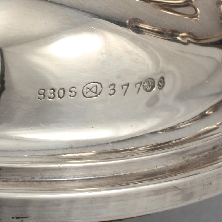 KANDELABRAR, ett par, silver, 1900-tal.