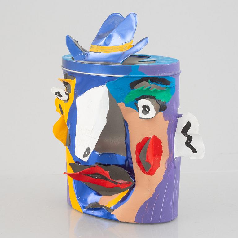 Timo Solin, Man with a headdress.