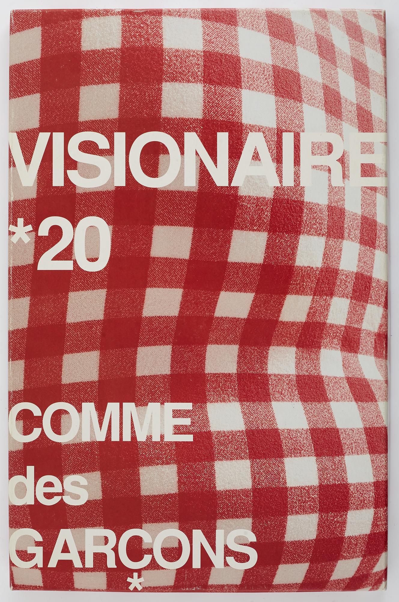 Visionaire no. 20 Comme des Garcons ed. 2249 2800 Red edition 1997. Bukowskis