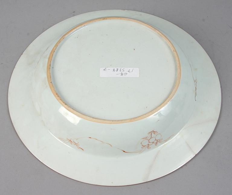 SKÅLFAT, porslin, Kina, 1700-tal.