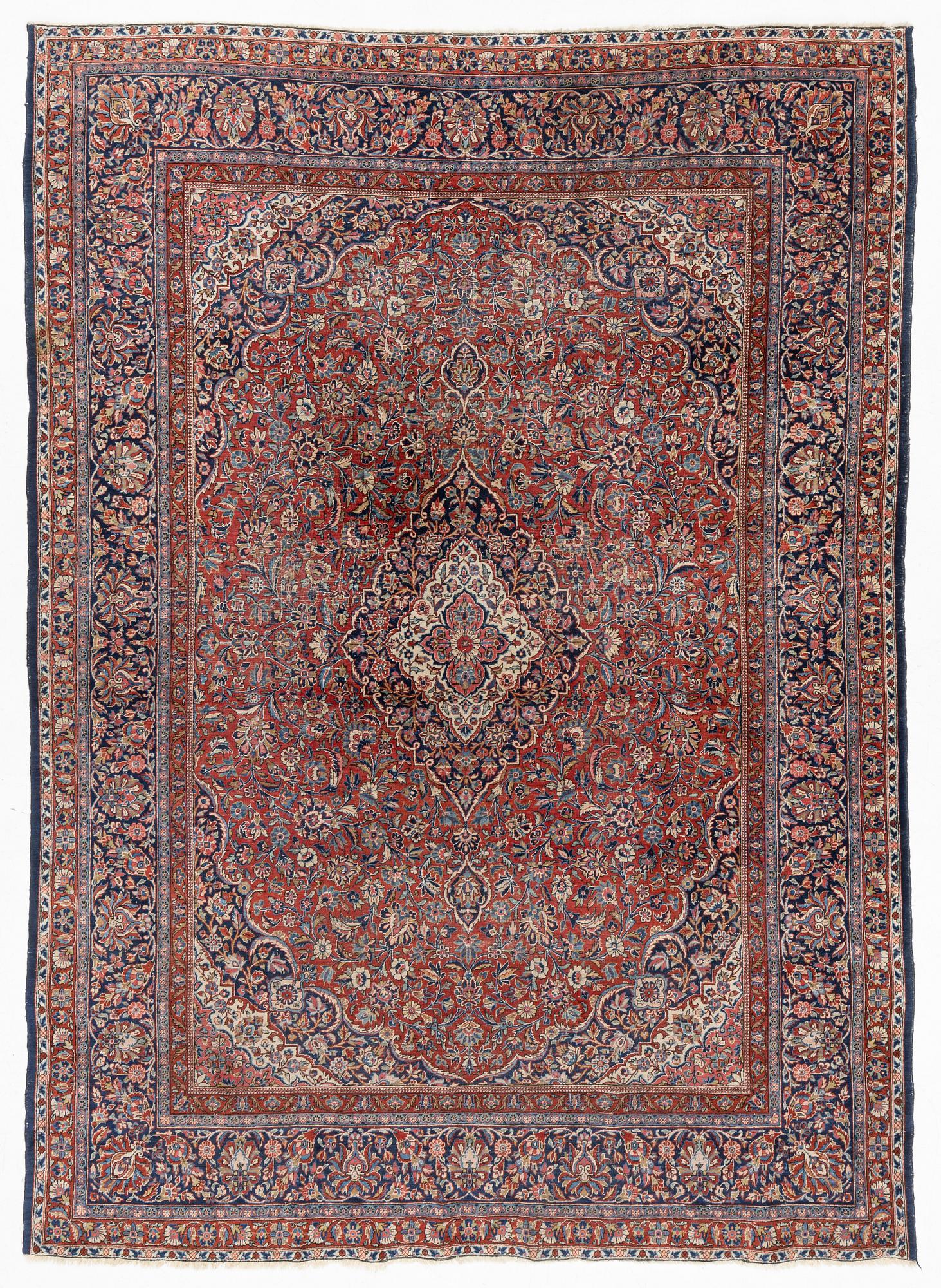 Rug, Kashan, approx. 360 x 255 cm.