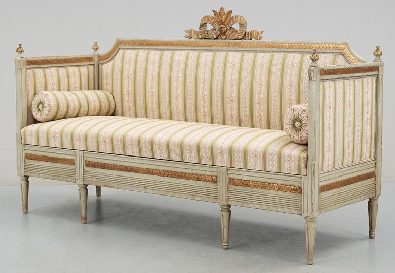 SOFFA, gustaviansk, 1700/1800-tal.