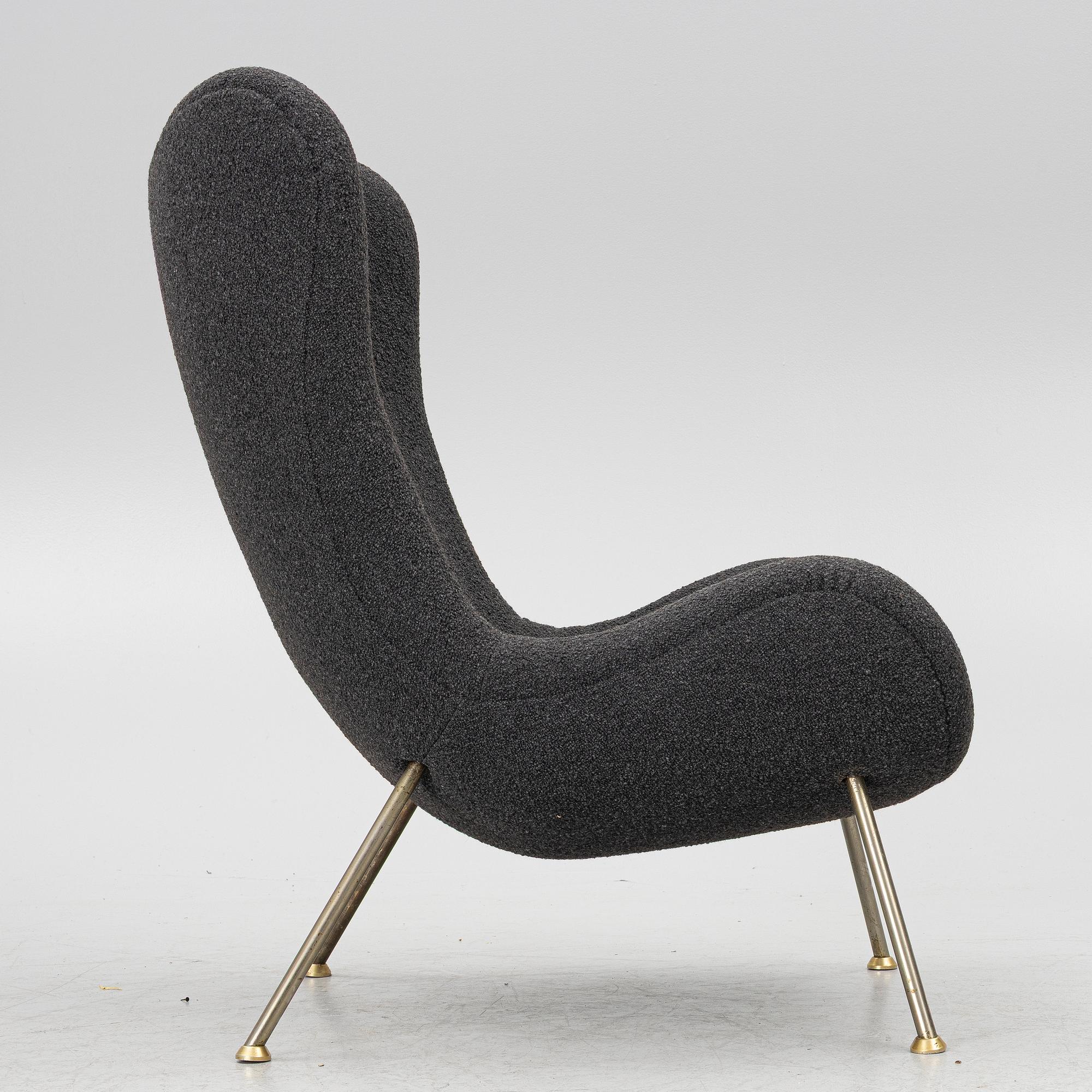 Fritz Neth, a 'Madame' easy chair, Correcta, Germany, 1950s.