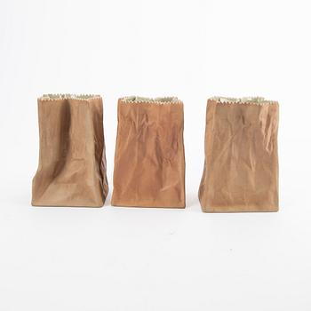 11 porcelain vases, designed by Tapio Wirkkala for Rosenthal Studio Linie.