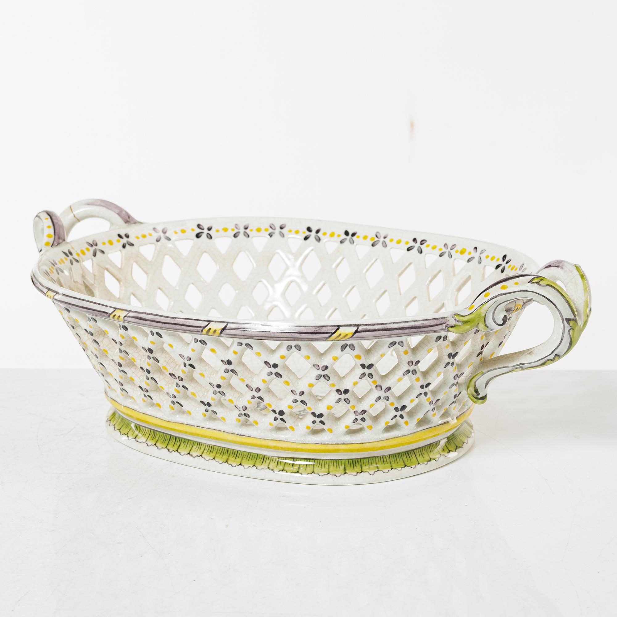 Galler bowls, 2 + 1 pcs, Rörstrand, early 20th century..