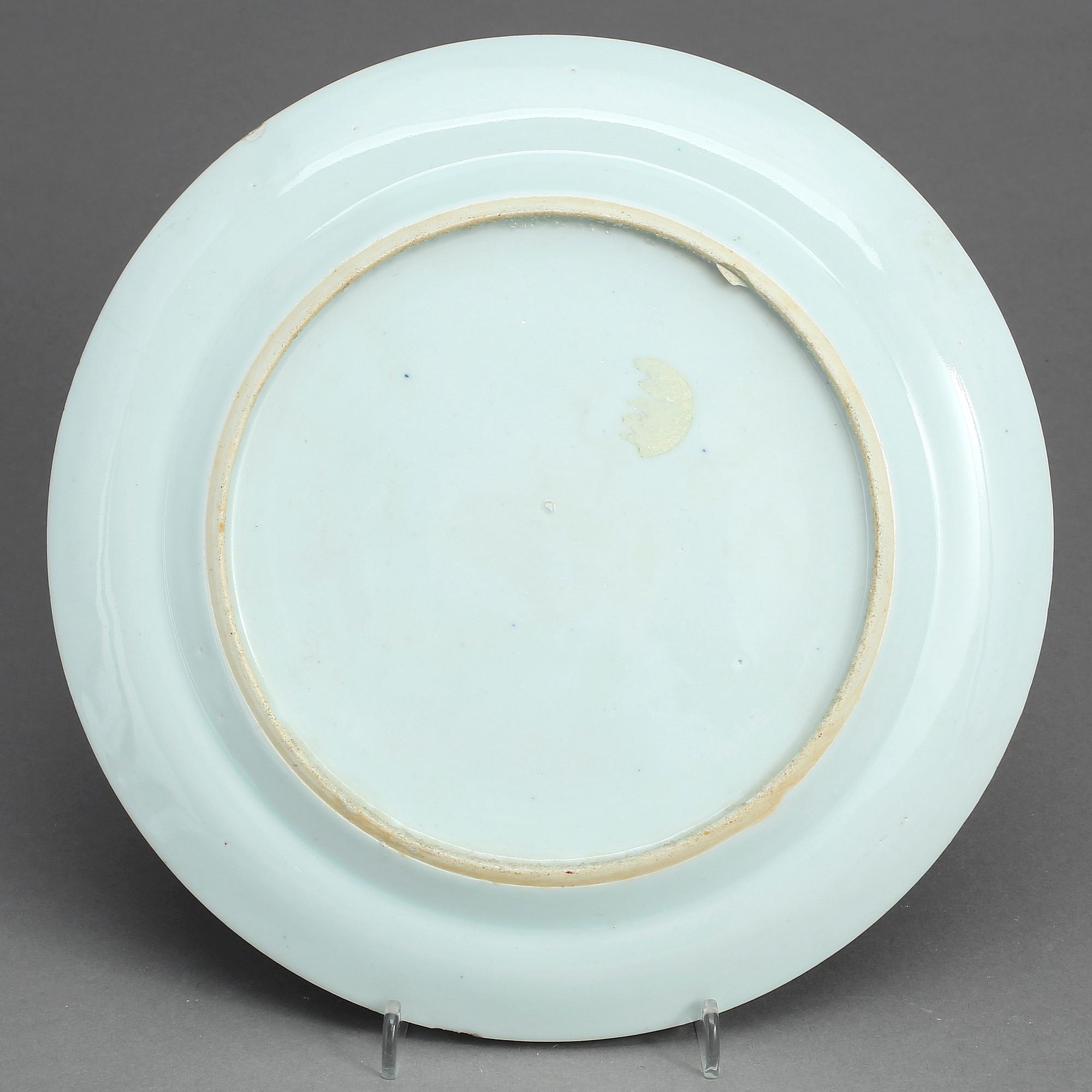 TALLRIK, porslin, Kina, Kangxi, 1700-tal.