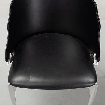 Bernard Dequet, a pair of chairs, second half of the 20th century.