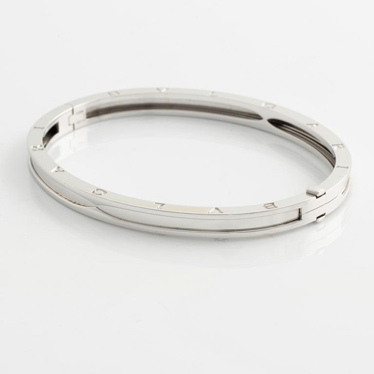 Bulgari armring 18K vitguld B.zero1.