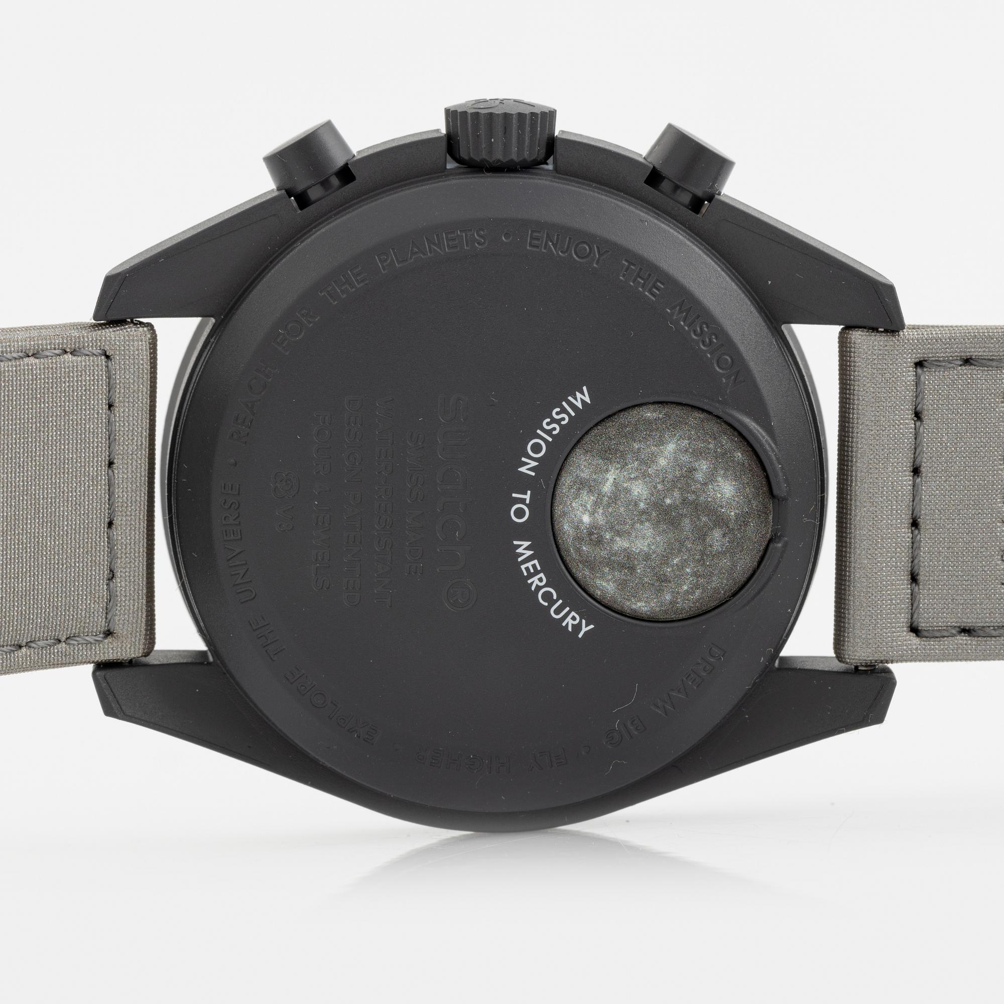 時計 OMEGA x Swatch Mission to Mercury Moonswatch Mercury ✓ Swatch x Omega Mission to Mercury