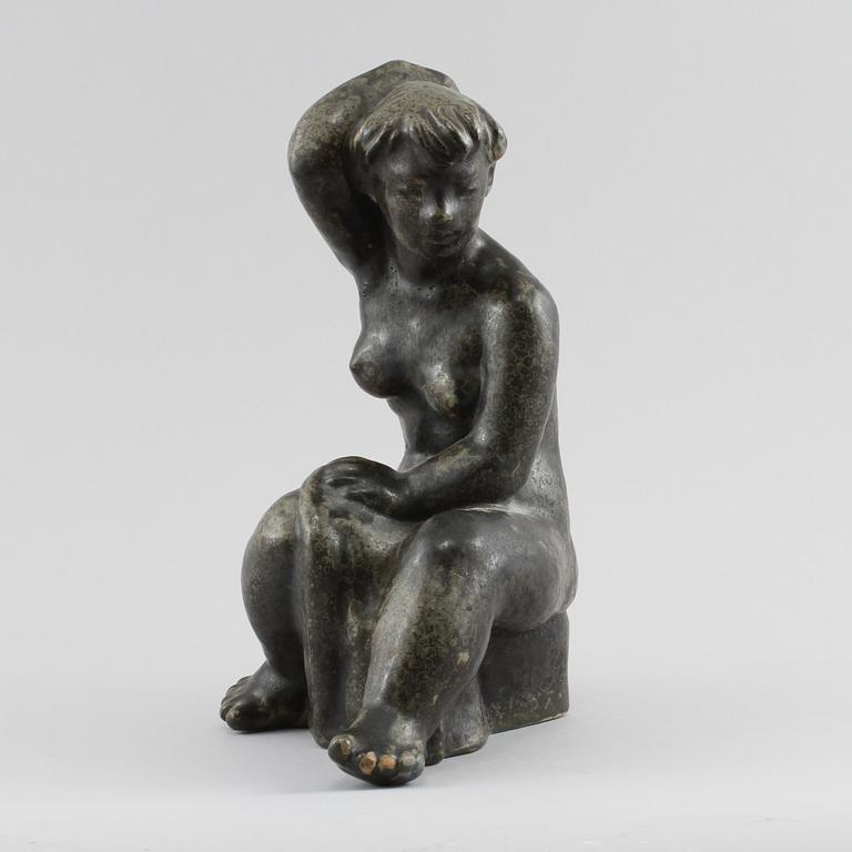 SKULPTUR, lergods, 1900-tal.