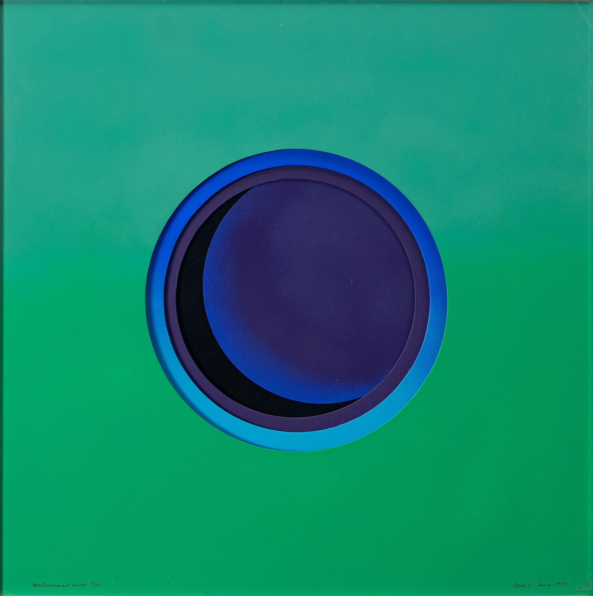 Beck & Jung (Holger Bäckström & Bo Ljungberg), "Handkolorerad relief".