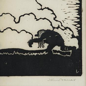 John Bauer, "Två Troll".