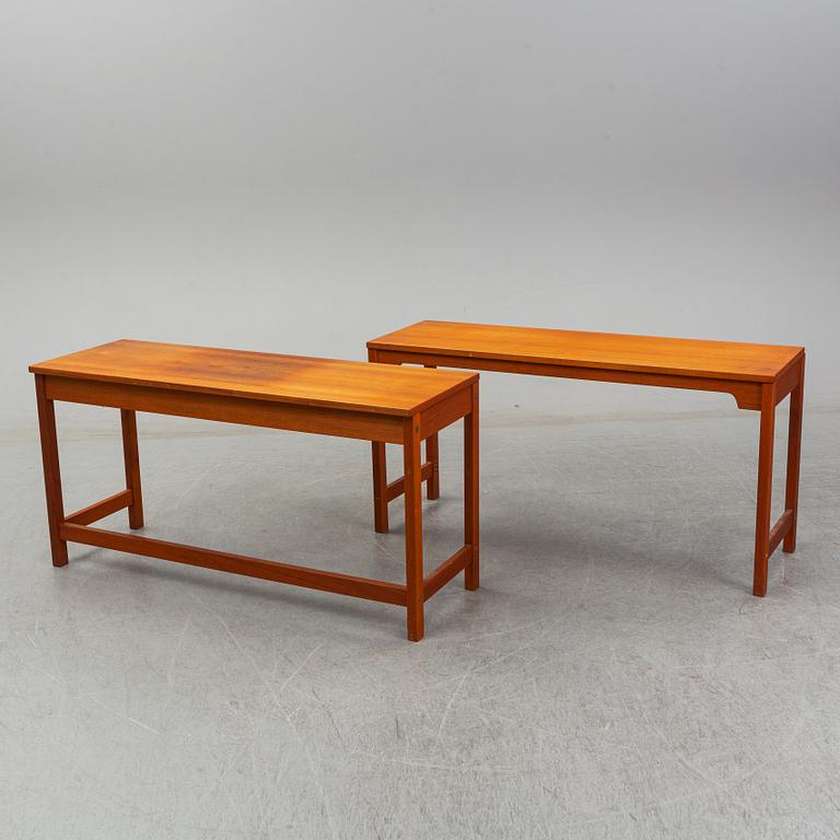 Børge Mogensen, a teak "partner's" desk from the second half of the 20th century.