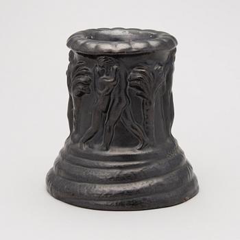 a plaster decoration bowl, signed Aarre Aaltonen 1923.