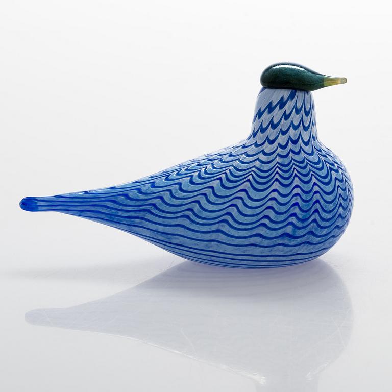 Oiva Toikka, a glass bird signed O. Toikka Iittala.