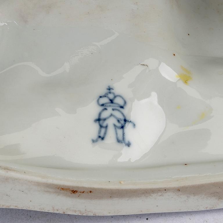 Figurgrupp Volkstedt Thüringen 1900-talets början porslin.