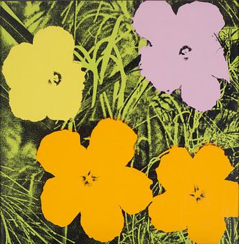 ANDY WARHOL, (after), Serigraphic print in colours, edited by Sunday B Morning, numbered 75/250.