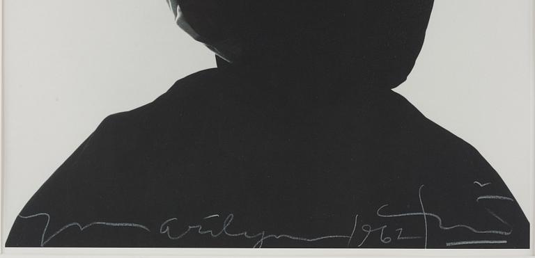 Bert Stern, "Marilyn Monroe in Dior (Vogue)", 1962.