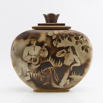 Gunnar Nylund, Lock urn "Flambé" Rörstrand - Lidköping.