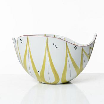 Stig Lindberg, a faience bowl, Gustavsbergs studio.