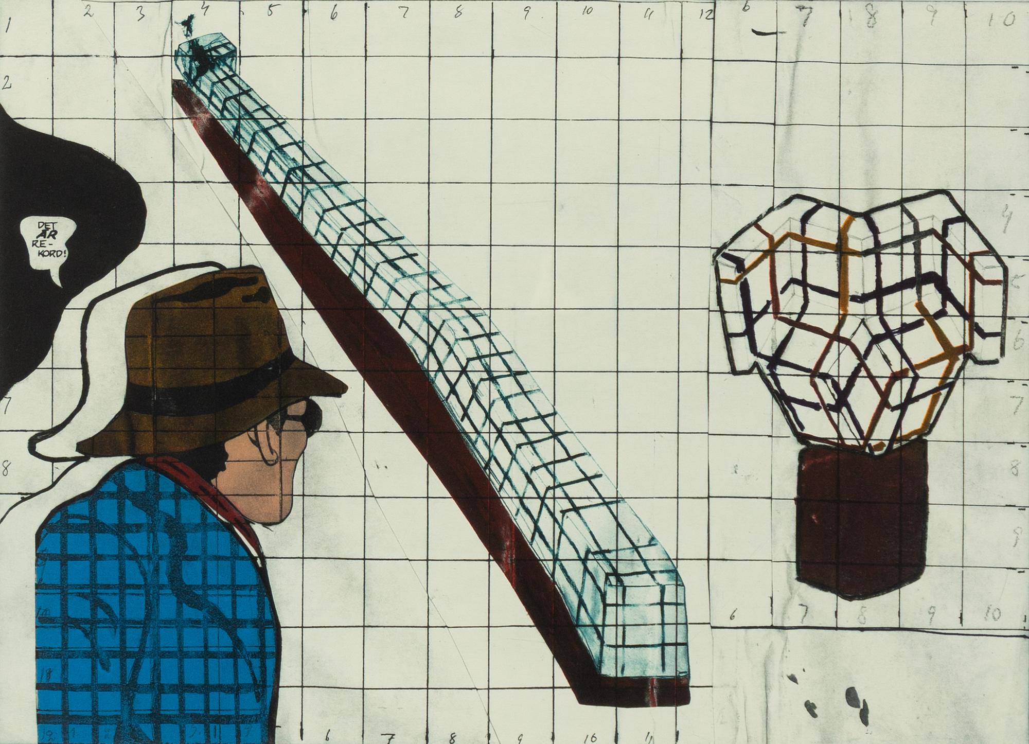 Jan Håfström, "The Art Lover".