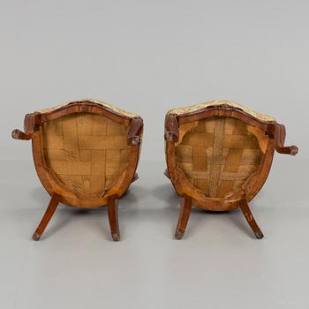 A set of eleven Neo Rococo chairs, secons half of the 19th century.