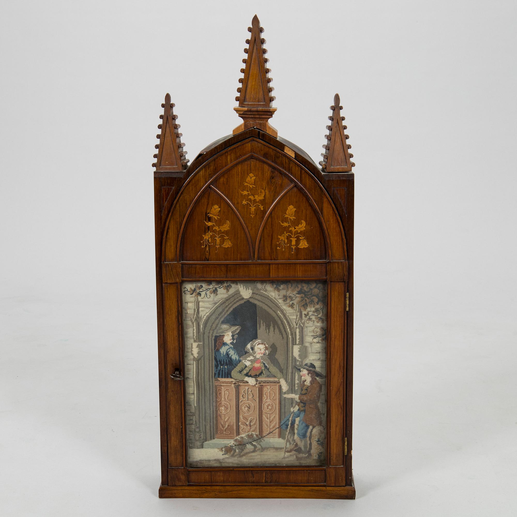Seinäkaappi, 1800-luvun loppu.
