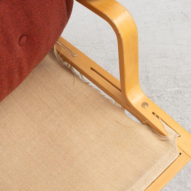 Bruno Mathsson, a pair of 'Ingrid' armchairs, Dux.