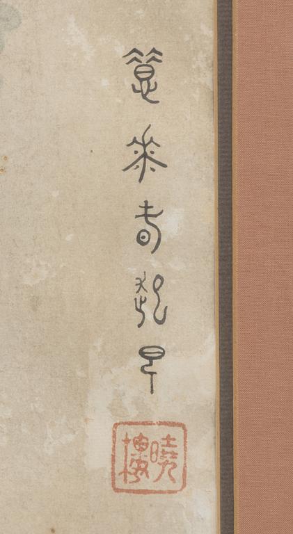 Follower of Fei Danxu (1801-1850), The Four Seasons, around 1900.