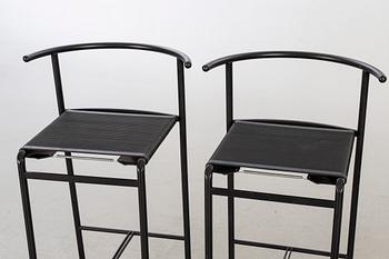 PHILIPPE STARCK, a set of 3 bar stools for Baleri Italy.