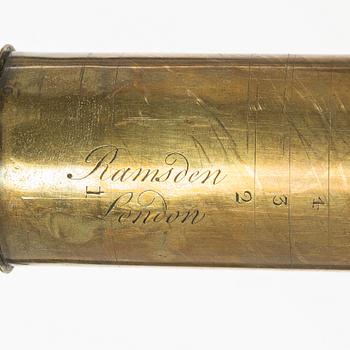 Library telescope by Jesse Ramsden, London, (1735-1800).