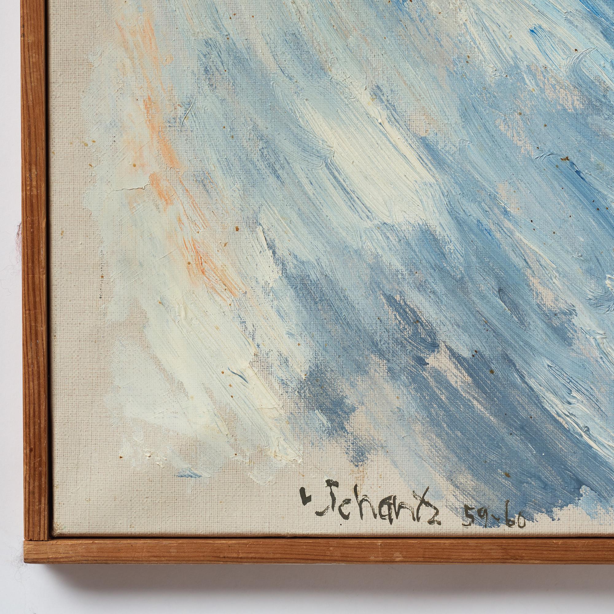 Philip von Schantz, oil on canvas, signed and dated 59-60.