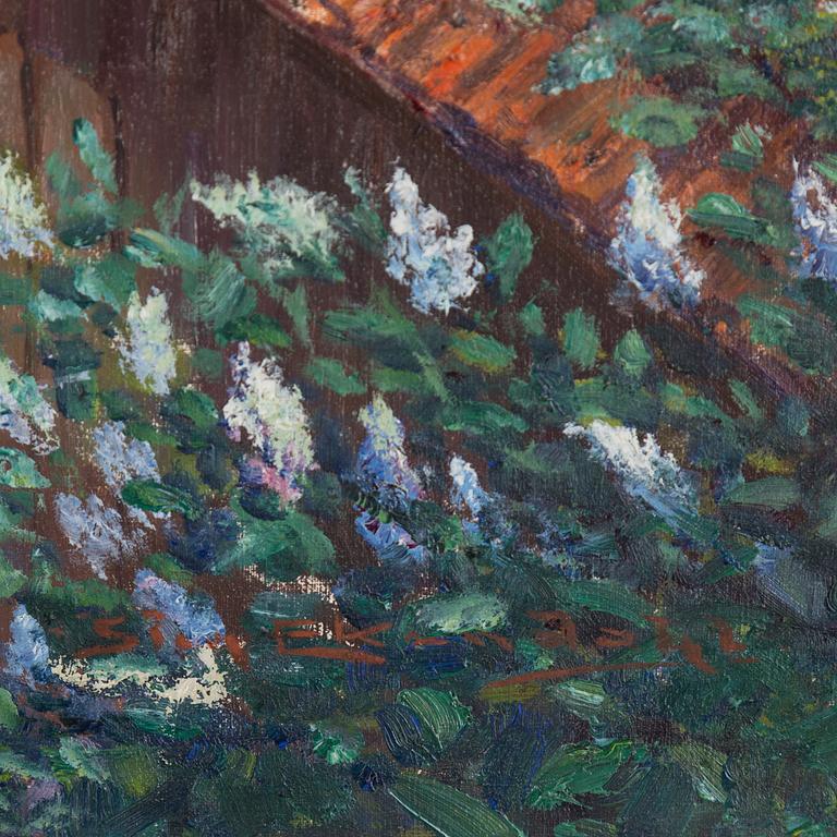 STEN EKENDAHL, oil on canvas, signed.
