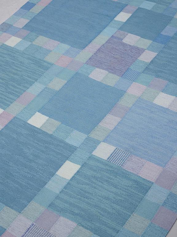MATTO, "Opal" according to the owner, flat weave, ca 258 x 165,5 cm, signed KLH VPMI VN.