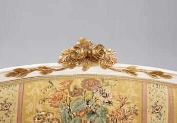 A Gustavian late 18th century sofa.
