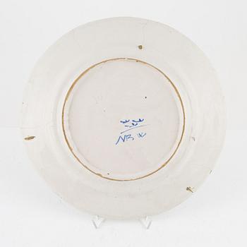 Fat, fajans, Marieberg, 1700-tal.