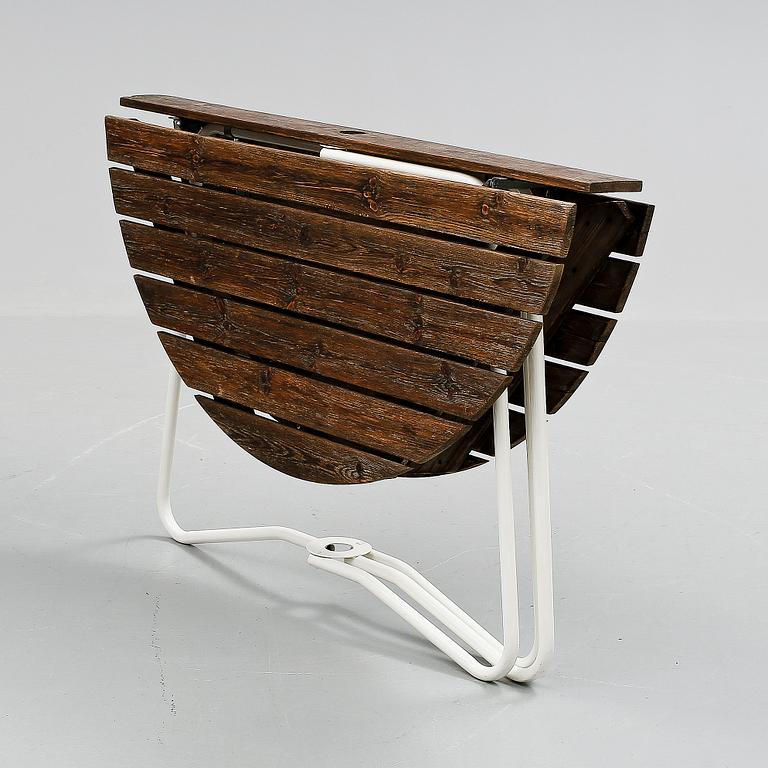 TRÄDGÅRDSGRUPP, bord samt 5 stolar, Grythyttan samt Stockholms Bryggerier.