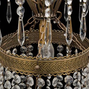 a mid 20th century chandelier.