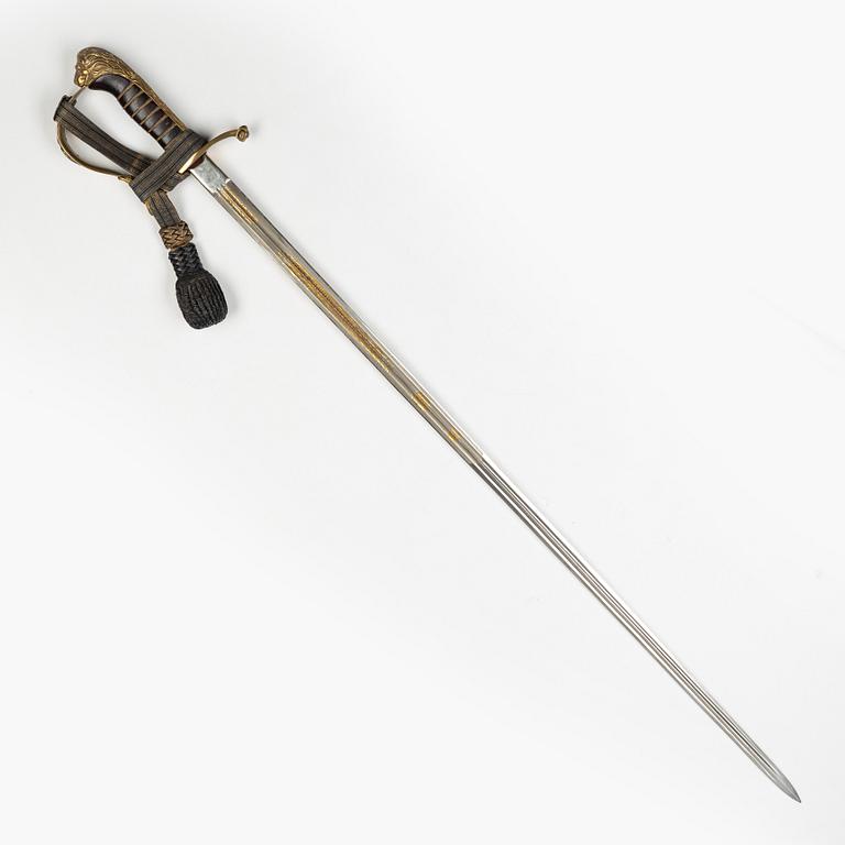 A m/1899 Swedish infantry officer's sabre.