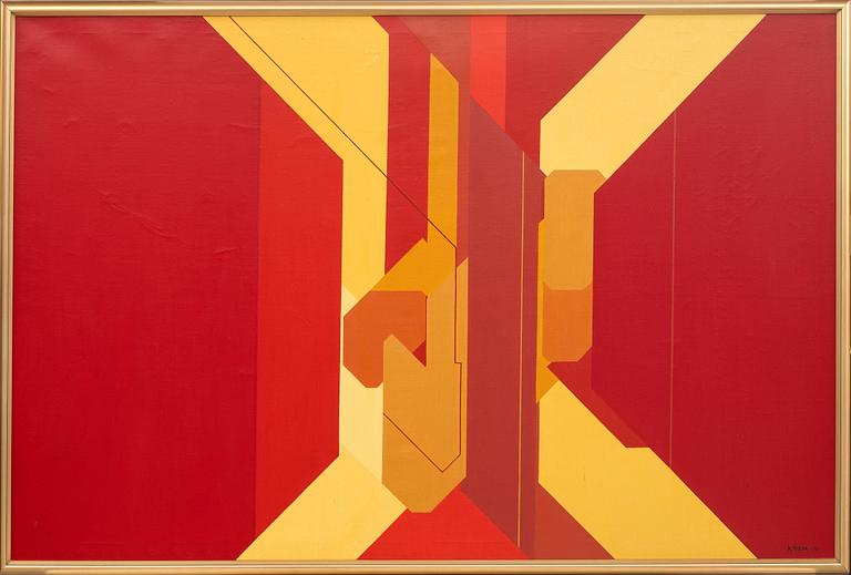 Knud Holar, komposition med perspektiv.